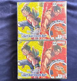 One Piece Card Game Set Sail Deck Set x2