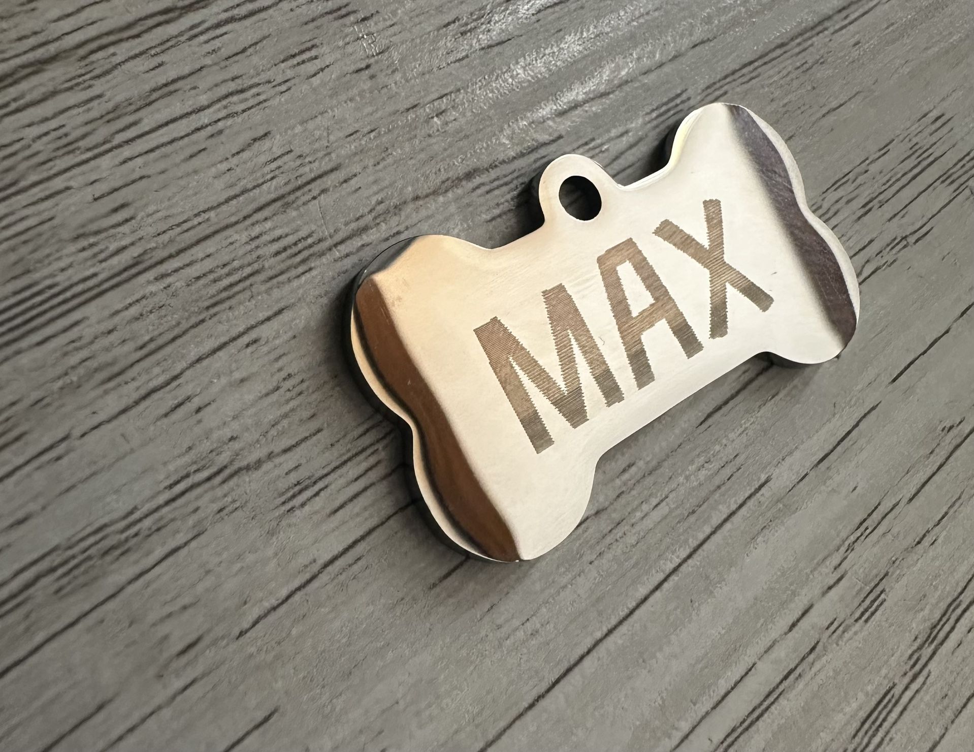 Custom Laser Engraving Pet ID Tags