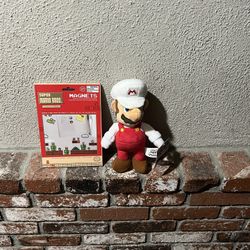 Flower Mario Plushy w/Magnets