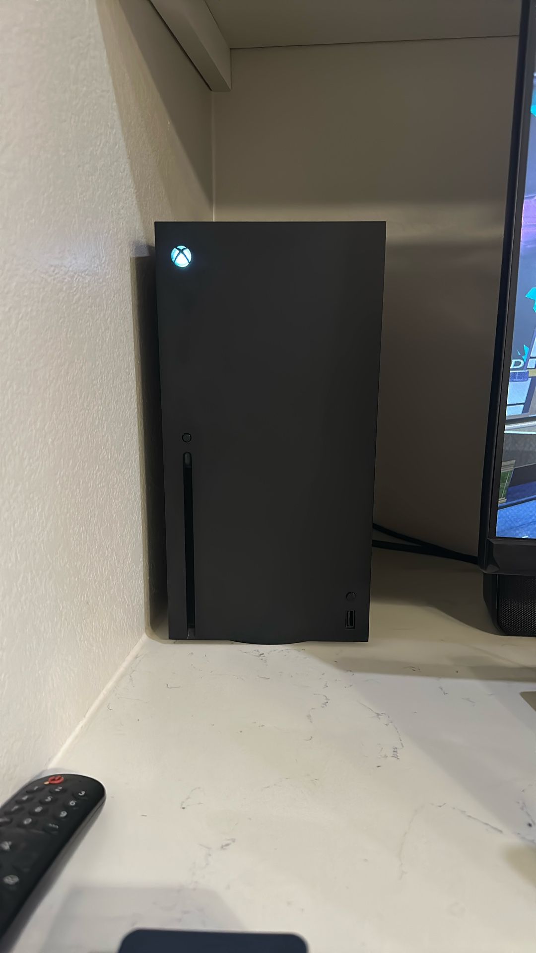 Xbox Series X With One Controller