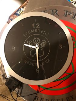 LED Clock neon.