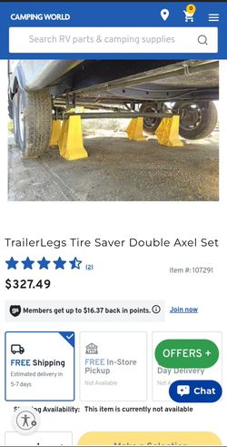 Trailer legs