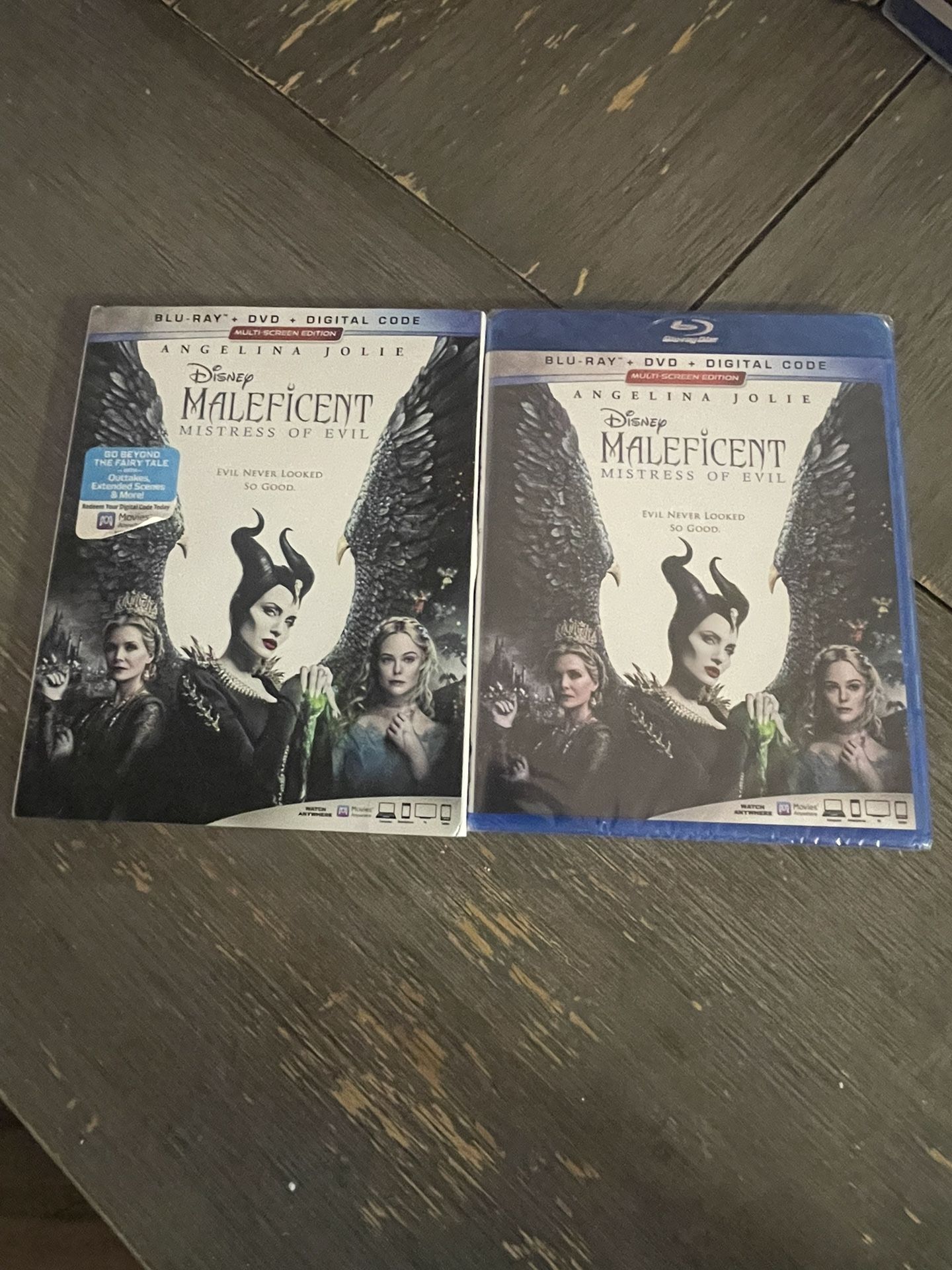 NEW SEALED Maleficent: Mistress of Evil Multi-Screen Edition (BLU-RAY)