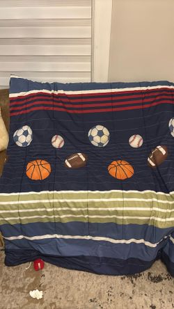 Free Twin Sports Comforter