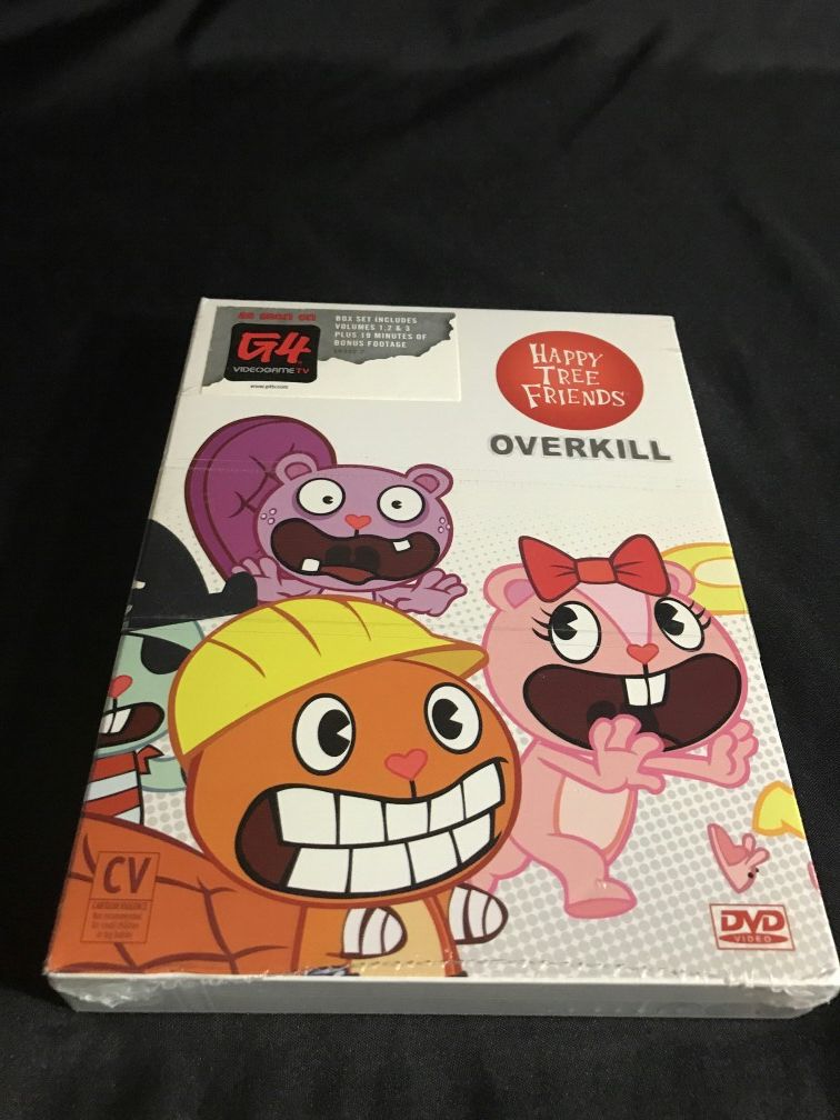 Happy Tree Friends - Overkill (DVD, 2009, 4-Disc Set, Box Set)