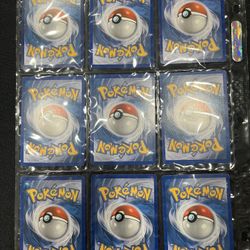 Pokémon Card Set Of 9 #3