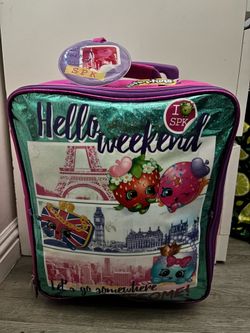 BRAND NEW shopkins luggage