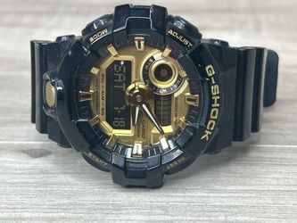 Casio G-Shock GA-710GB Resin Strap Watch (PO1025831)