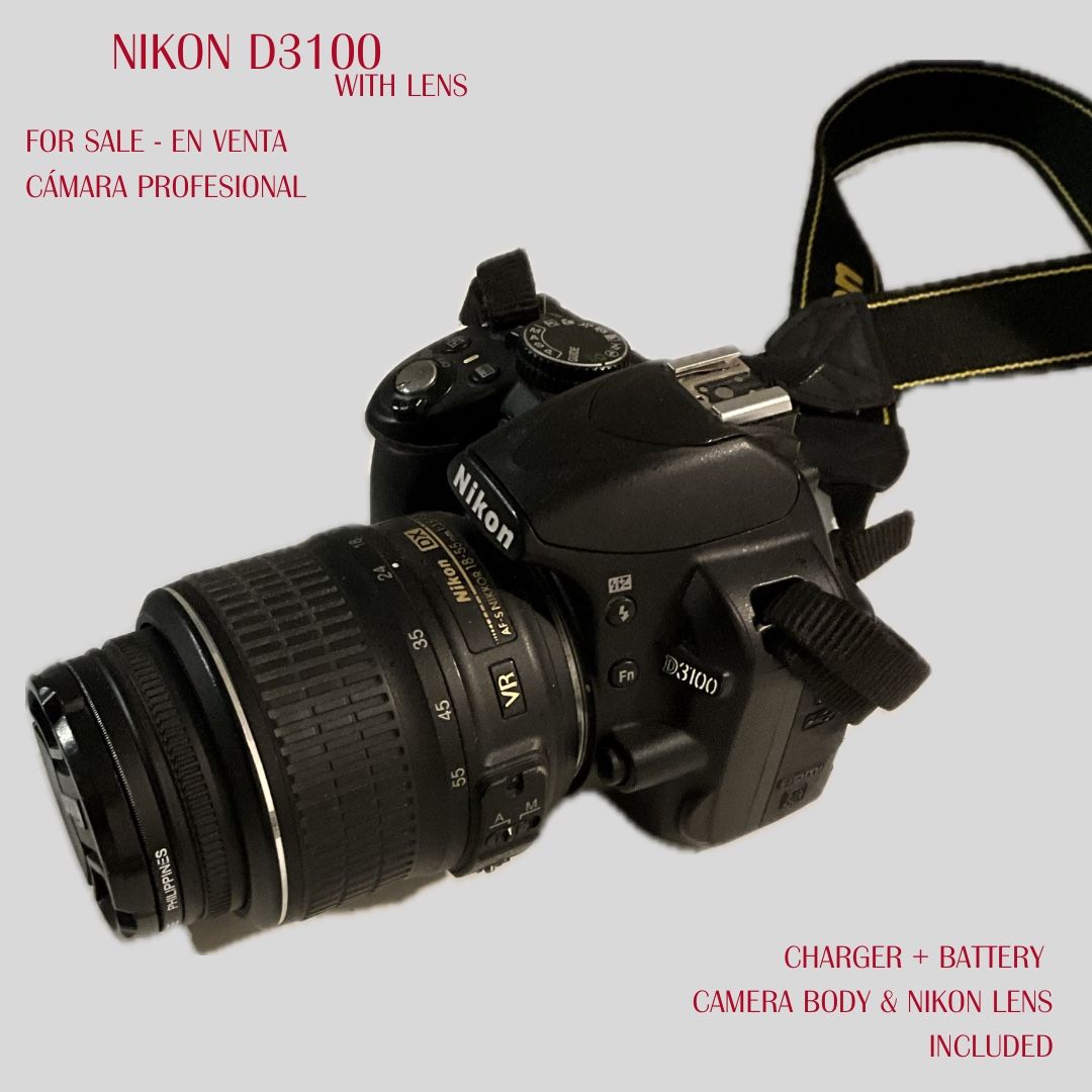 Nikon D3100 PROFESIONAL PHOTO & VIDEO DSLR PROFESSIONAL SHOOT CAMERA