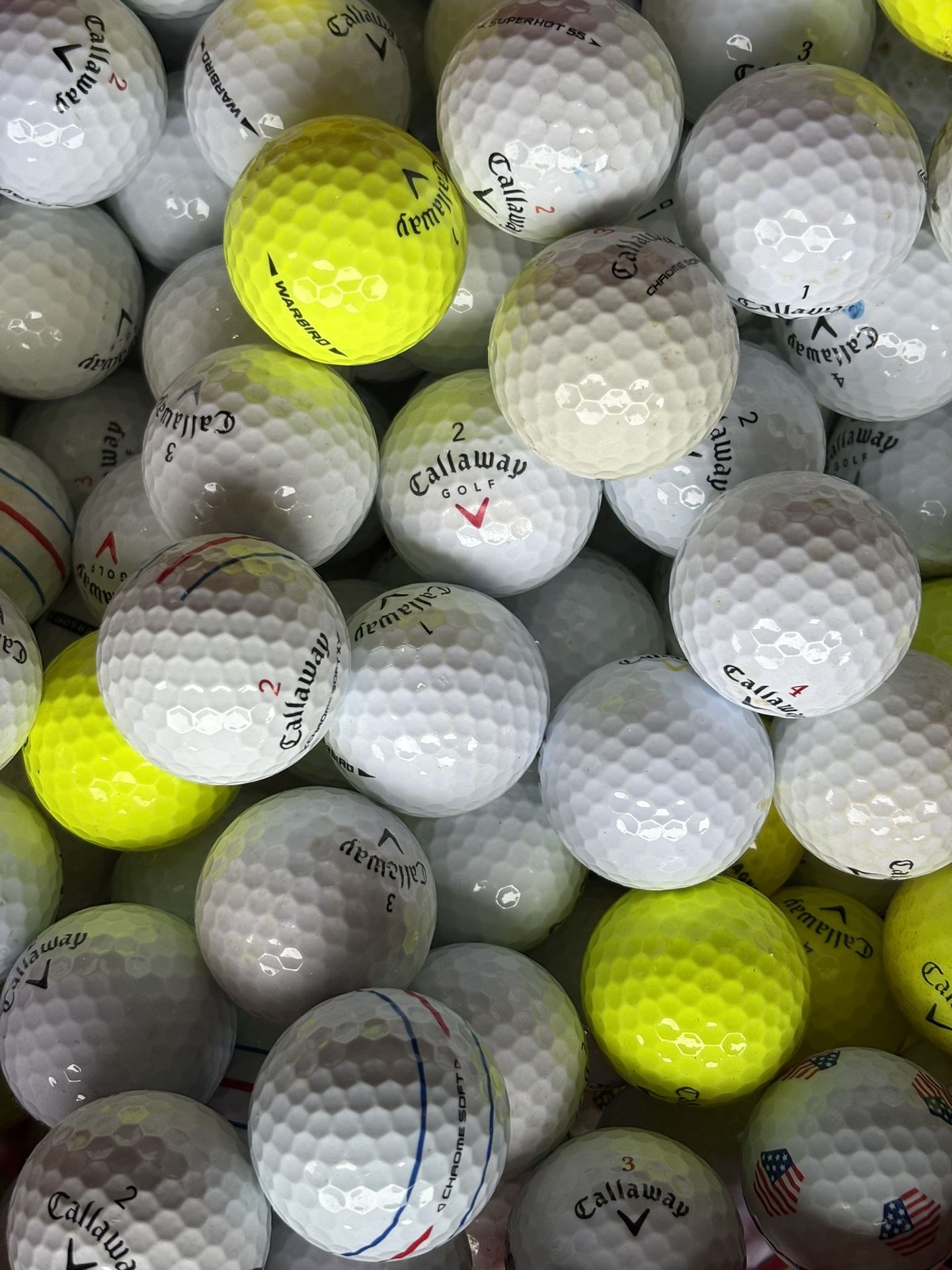 100 Callaway Golf Balls 5A/4A