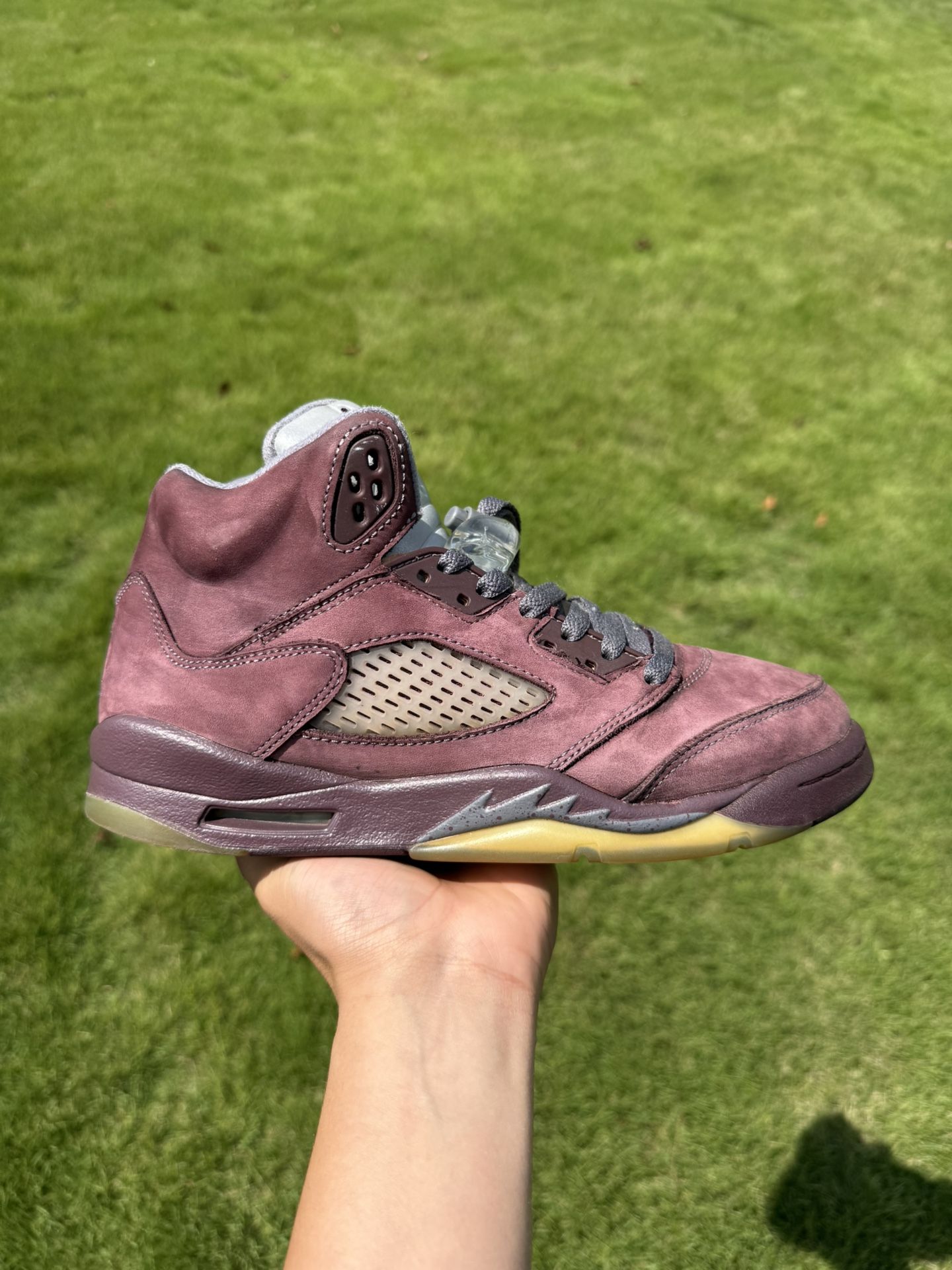 Nike Air Jordan 5 Retro SE (GS) Deep Burgundy Size 7Y FN4233-600