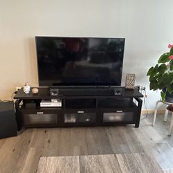 Entertainment / TV Stand with Shelving