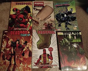 Deadpool and Hulk Graphic Novels