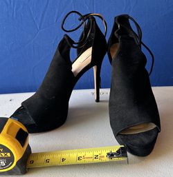 Aldo 4” Heels, Plain BLK, US Women Sized 8 [USED]