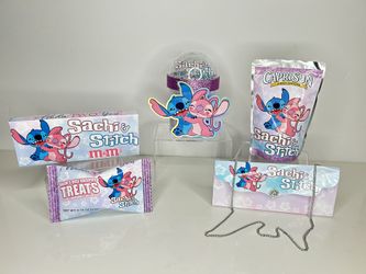 Stitch And Angel Party Favors 
