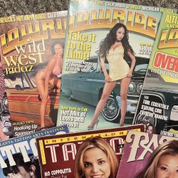 Lowrider Magazines Tattoo Magazines