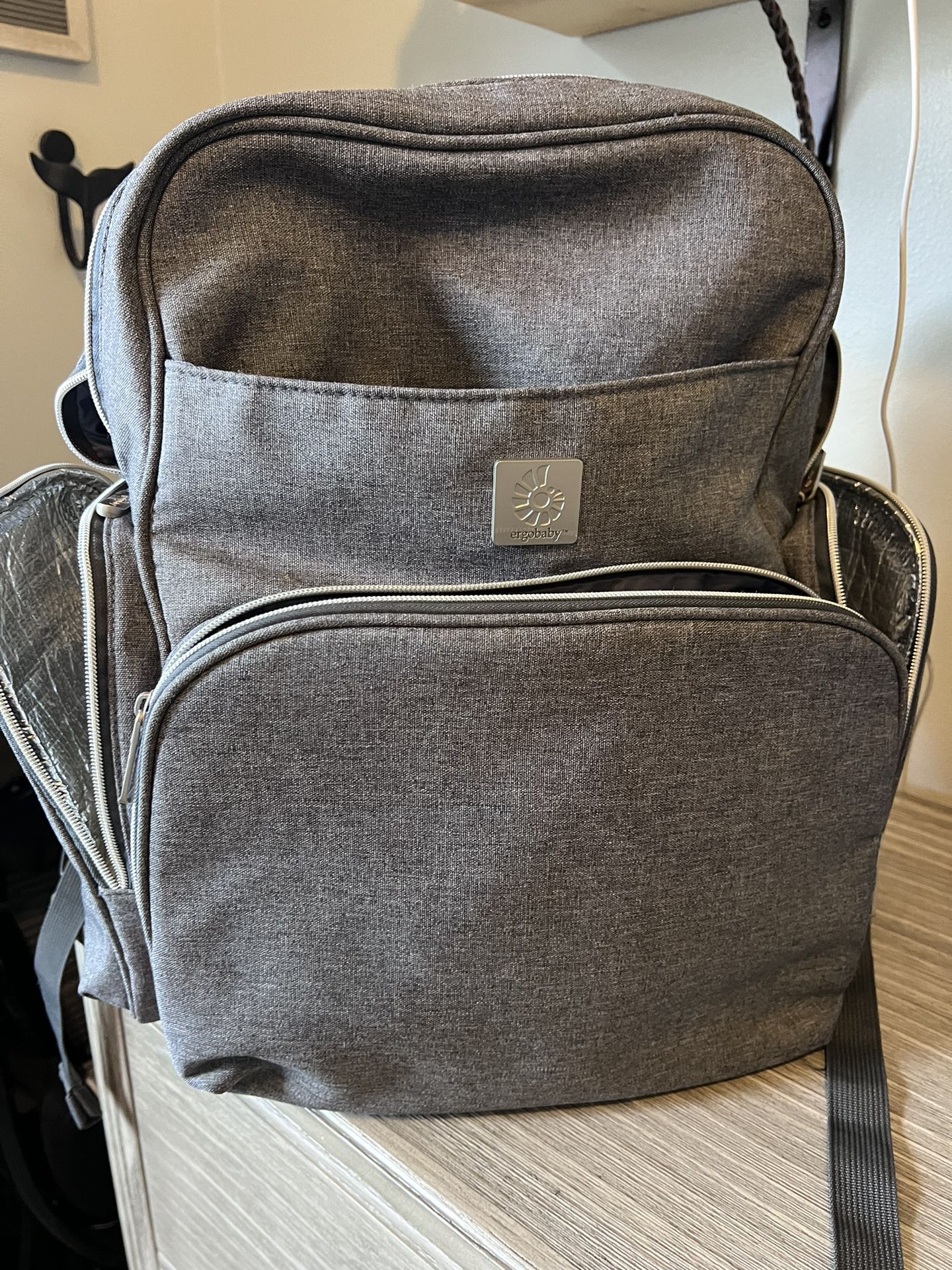 Ergobaby Diaper Bag Backpack W/ ChangingPad