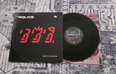 The Police Ghost in the machine 80s First US Pressing *STERLING* vintage rare Vinyl LP 