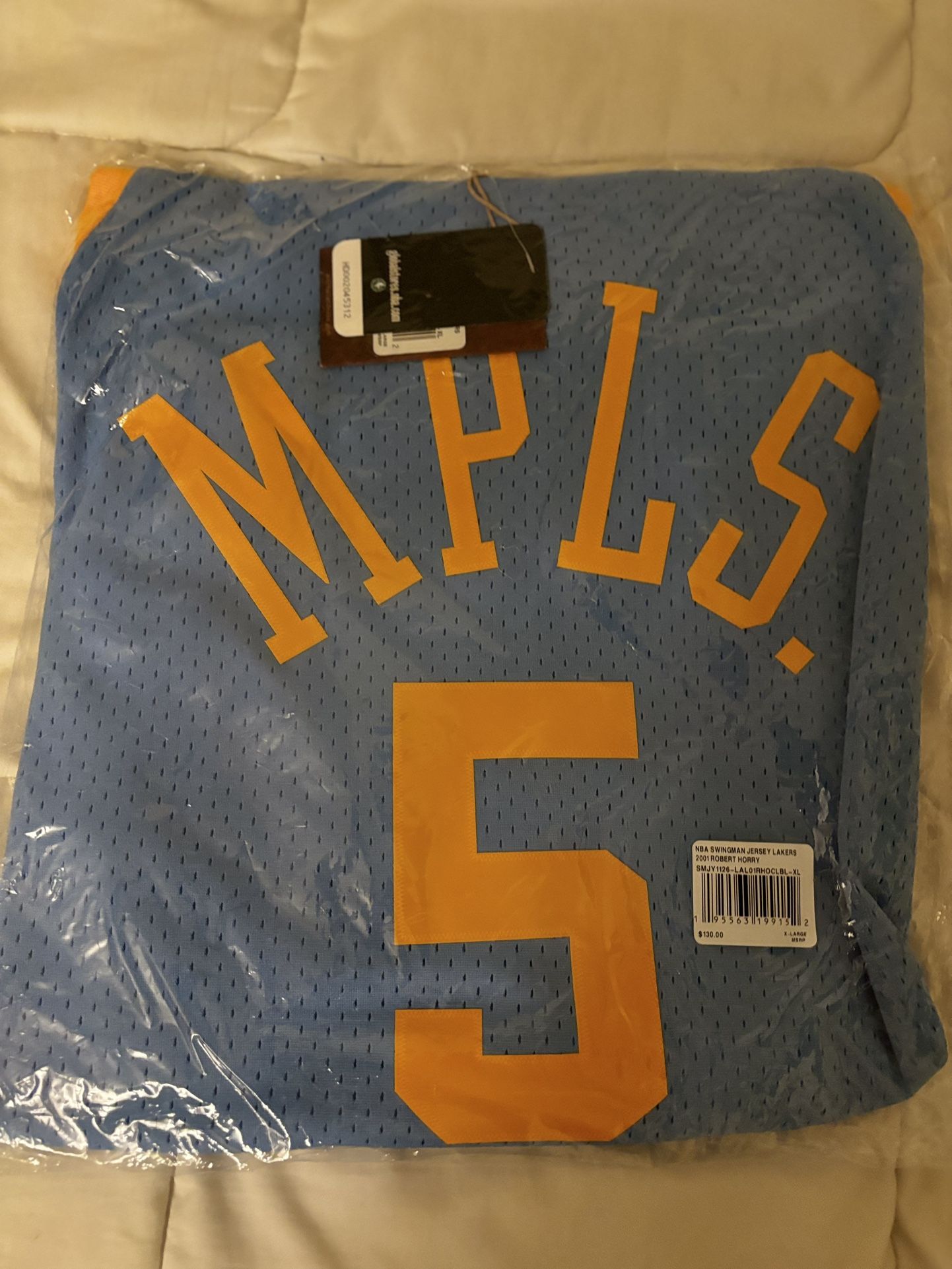 robert horry los angeles lakers jersey