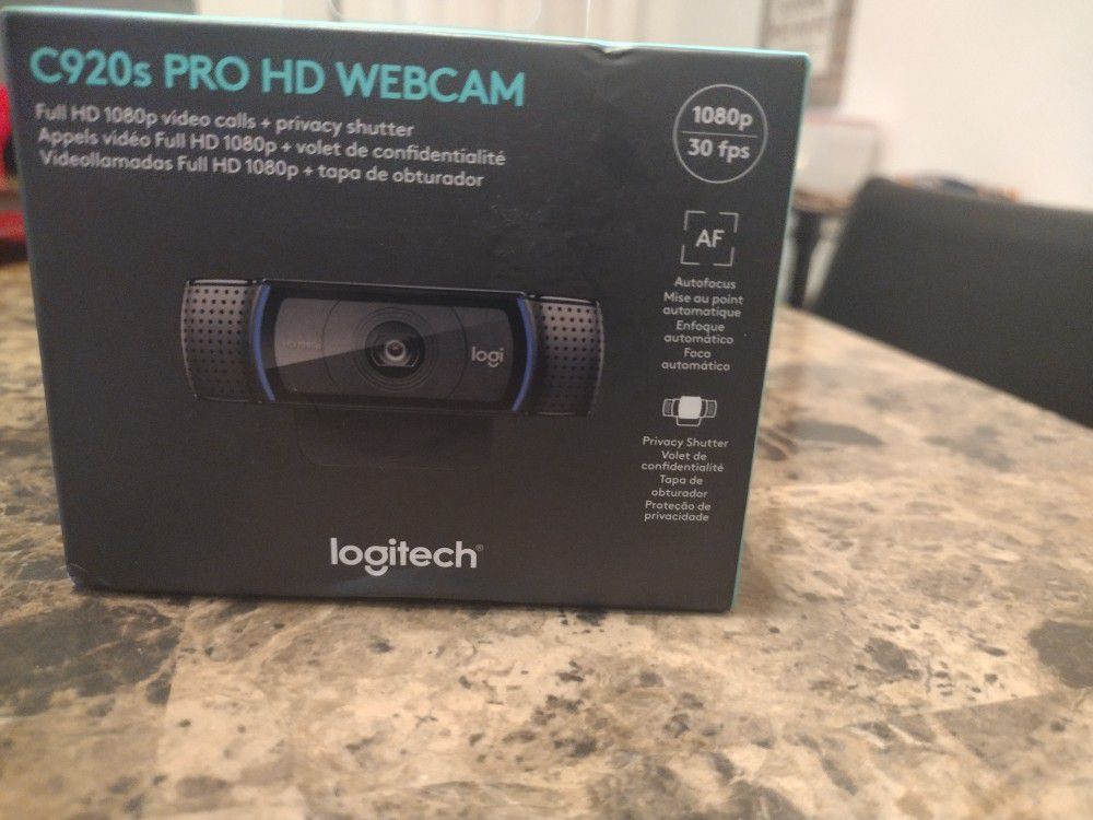 Logitech C920 HD Pro Webcam Optics Full HD Webcam 1080p USB