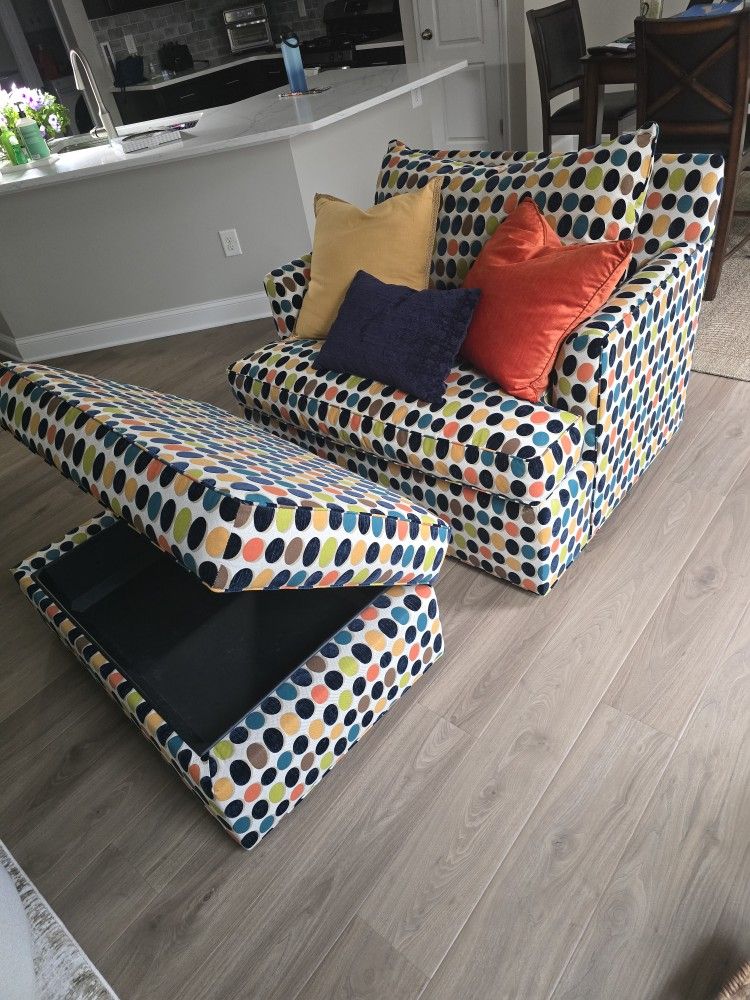 Ethan Allen chair and a half - Like New