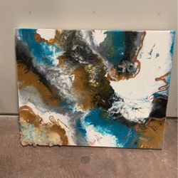 Hand Painted Resin Art