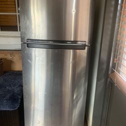 18” CU Ft Refrigerator ( Stainless Steel)