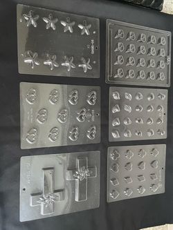 Chocolate Candy Molds Set of 6