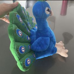 Peacock Plushie 