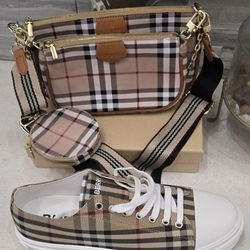 sneakers and bag set 