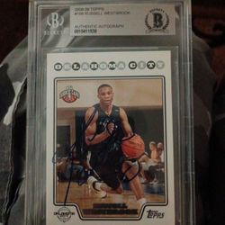 Rare Westbrook Rookie Auto 