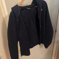 Nike Hoodie + Pants Full Set Navy Blue 