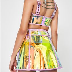Dream Crusher Clear Bra Top & Skirt for Sale in Las Vegas, NV - OfferUp