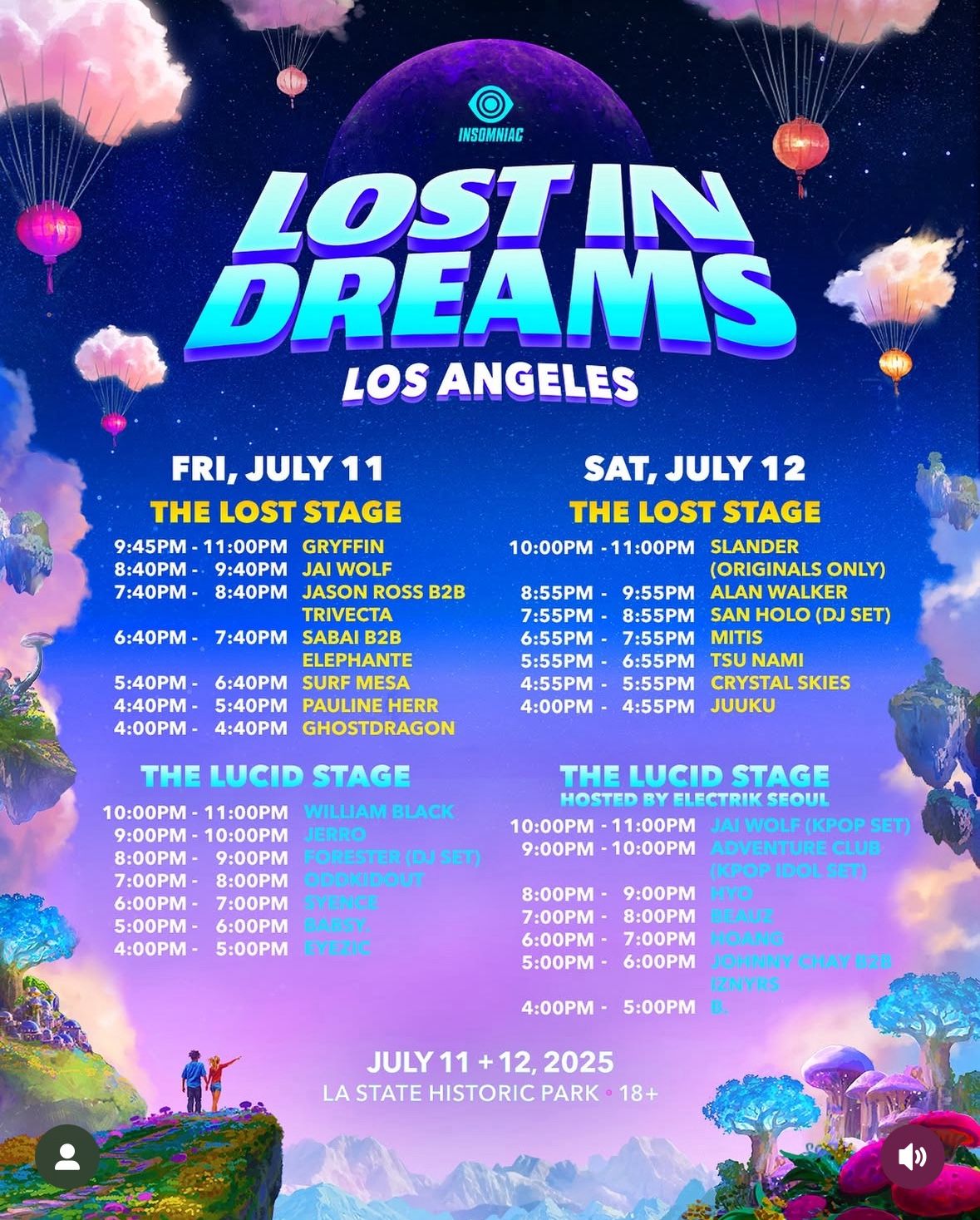 Lost in Dreams Ticket