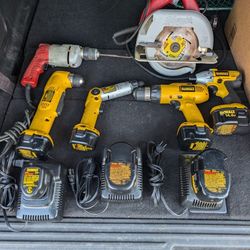 DeWalt/Milwaukee Drill Combo.