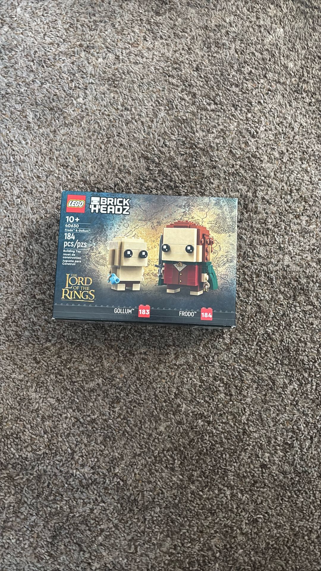 Lego Brick Headz Gollum And Frodo