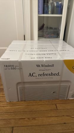 Brand New Windmill WhisperTech 12,000 BTU Smart Window Air Conditioner