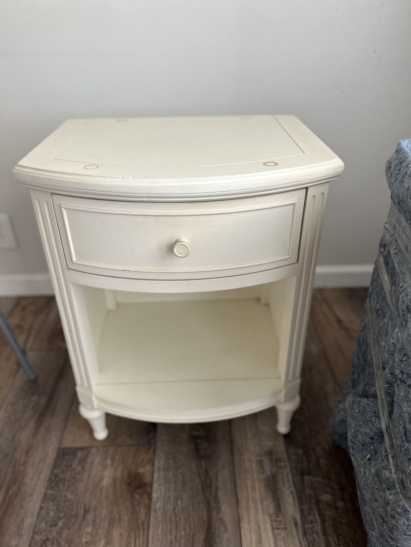 Two RH Nola Nightstands