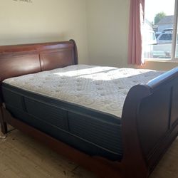Bed Frame with Mattress