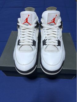 Jordan 4 Retro OG White Cement 2025  Size 9.5