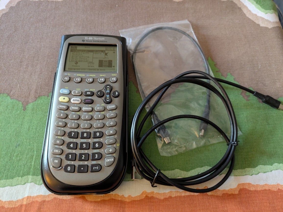 Texas Instruments Ti-89 Graphing Calculator