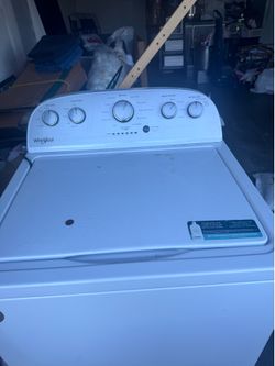 Whirlpool washer machine