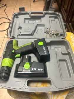 Kawasaki 19.2V Cordless Drill Kit
