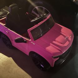 Pink Chevy Trail Boss Kids Truck