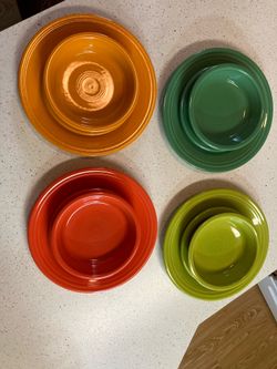 Fiesta-ware service for 4
