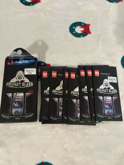 Privacy glass full glue phone protector screen