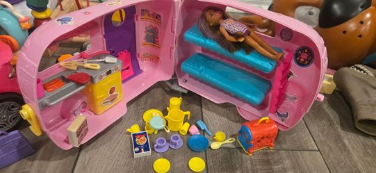 Barbie Chelsea Camper Playset with Doll and Accessories