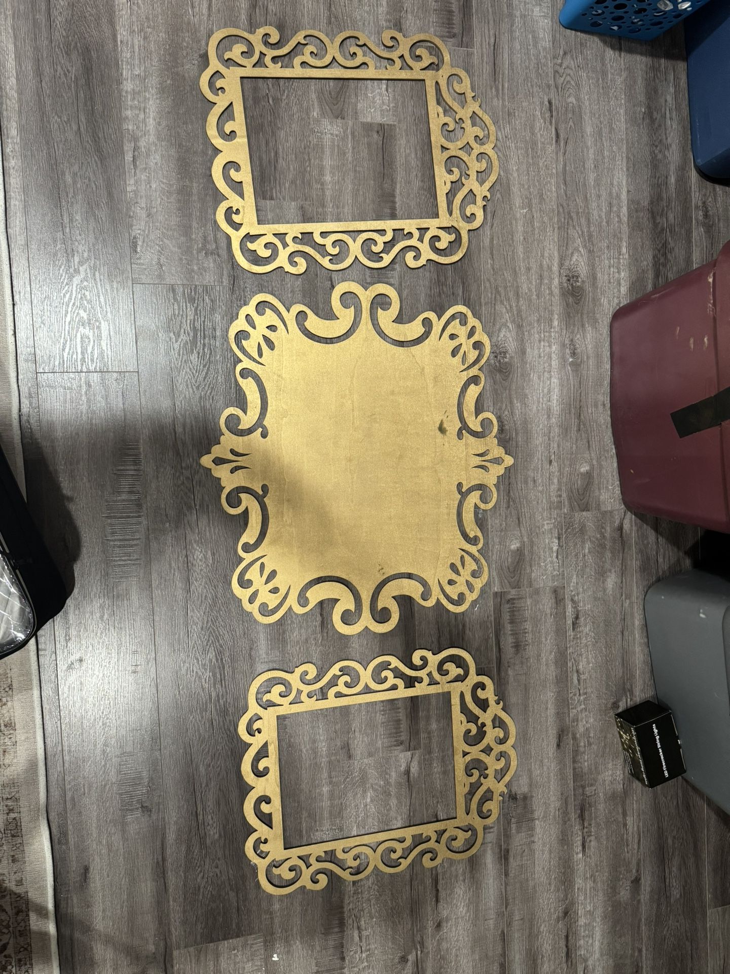 Gold Decorative Plaques