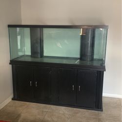 220 Gallon Salt Water Ready Tank And Accessories 