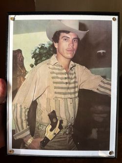 For sale wall plaque of Chalino Sanchez